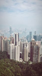 Vue sur Hong Kong 